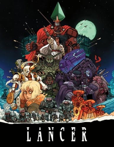 Lancer ttrpg core rulebook - ttrpg,